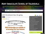 Mary Immaculate School of Valenzuela Online