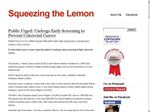 Squeezing the Lemon