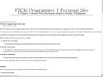 FilchiProgrammer Personal Blog